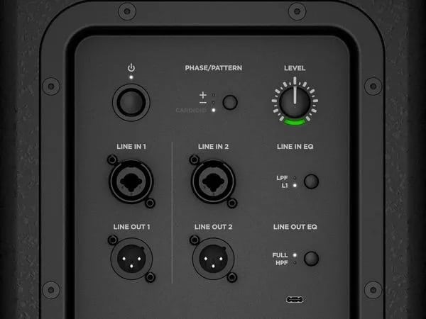 Bose Sub1 Powered bass module Side View